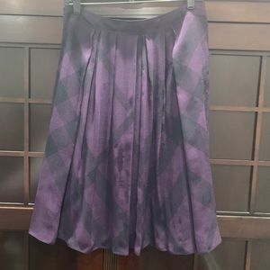 Burberry London skirt size ITA 42 us 8 100% silk seide